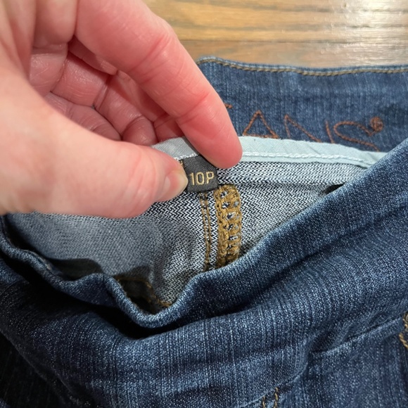 Jag Jeans High Rise Straight Leg Pull On Size 10P - Picture 5 of 6